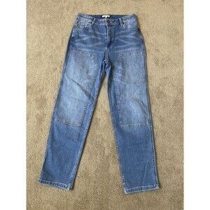 Molly Yeh Double Knee Patch Farmcore Jeans Women’s Size 6